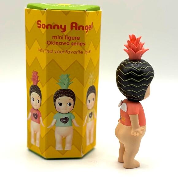 New SONNY ANGEL Red Pineapple Mini Figure, Okinawa Series, Opened Blind Box - Picture 4 of 5